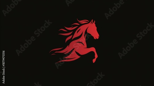 Wallpaper Mural happy 2026 new year, fire horse chinese new year Torontodigital.ca