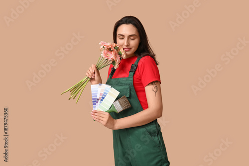 Portrait of young female pa...