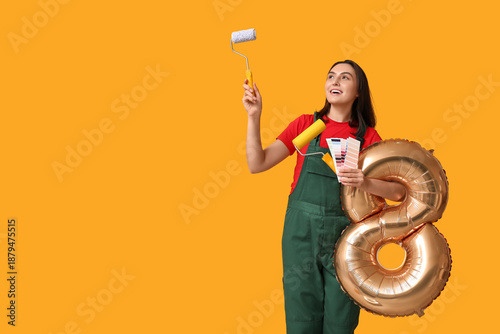 Portrait of young female pa...