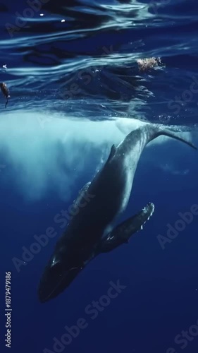 dolphin in the water