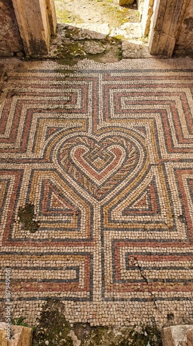 Economic Growth Love Chart Illustration with valentine, academic, shape, love, illustration, honeymoon, educate