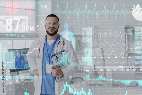 Double exposure of virtual ...