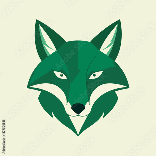 vector illustration of a wolf