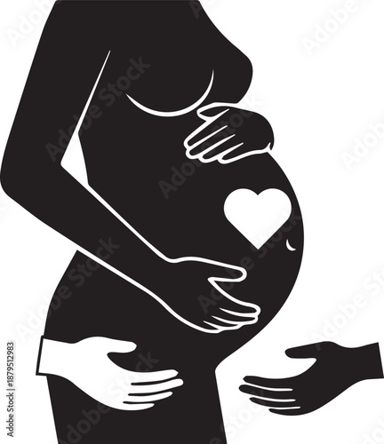Pregnancy Maternity Care Icon