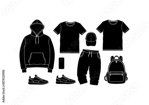 Black Casual Wear Outfit