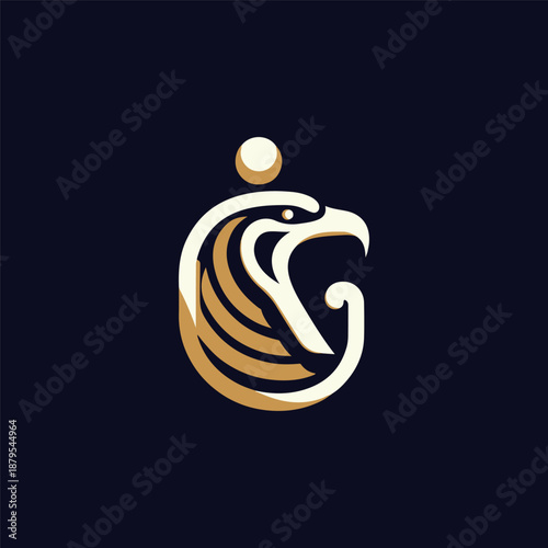 Horus Egypt God Logo