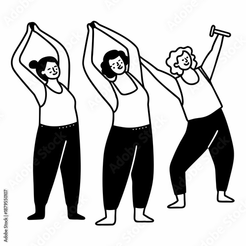 Silhouette of a stylish woman holding a gun vector illustration