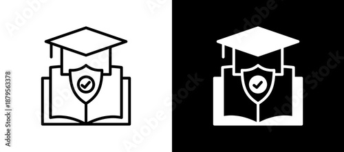 Right To Education linemixed icon