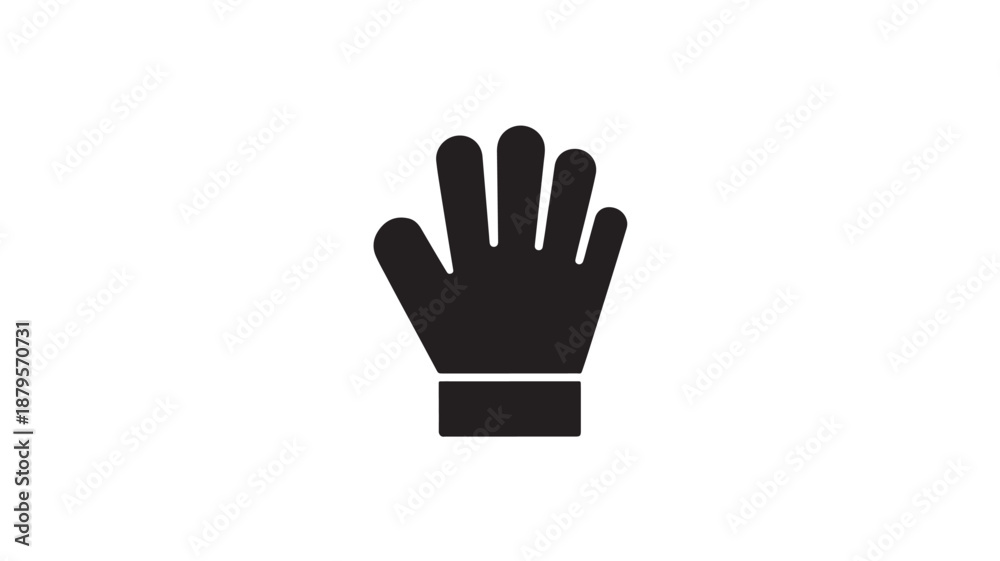 Obraz premium Vector Hand Icon For Web And Mobile Design