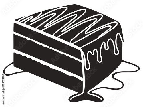 Chocolate Drip Cake Decadent Layered Dessert Rich Frosting