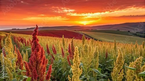 Quinoa plantation