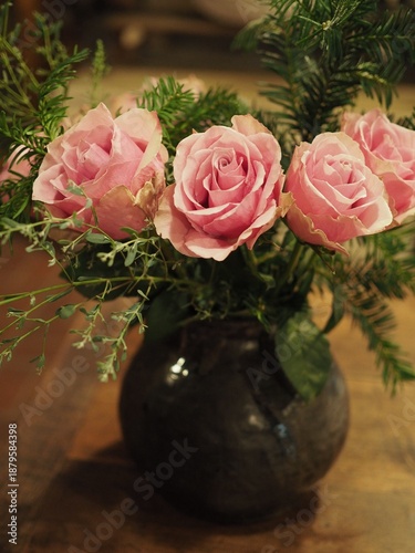 Rosen in einer Vase