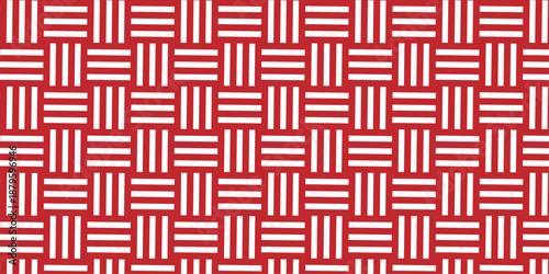 Minimal line Seamless geometric pattern with shapes. Decoration and maze ornament square wall tile.