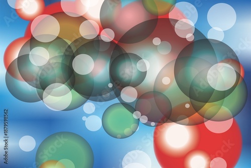 Modern translucent bubble design
