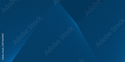 A sleek blue abstract background with converging lines and smooth gradients. The dynamic design and subtle transitions create a visually appealing and versatile backdrop for various creative projects.