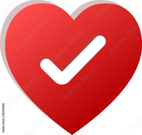 Free Download 3D Approved Care Icon for Trust, Safety, and Quality Assurance Isolated on Transparent Background - GFXLoad