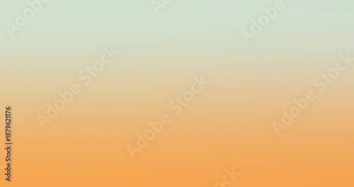 Vibrant gradient background transitioning from soft peach to warm orange