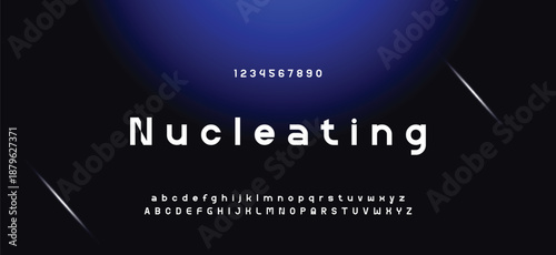 Abstract minimal future alphabet fonts. simple typography sport future creative font . vector illustrator
