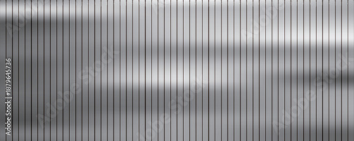 Soft glass ripple gradient in icy pale blue and lavender hues. Delicate reeded texture with frosted distortion effect and minimal vertical blur. Glass texture, vector illustration