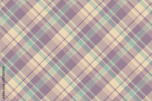 Wallpaper Mural Ribbon tartan fabric background, style seamless vector check. Scenery texture plaid textile pattern in pastel and light colors. Torontodigital.ca