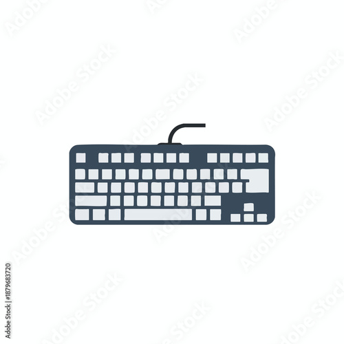 Simple Vector Keyboard Icon