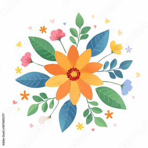 abstract floral background