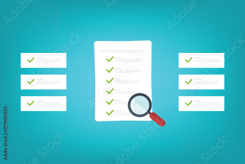 Document inspection or assessment evaluation, contract review, analysis, inspection of agreement contract, compliance verification.	