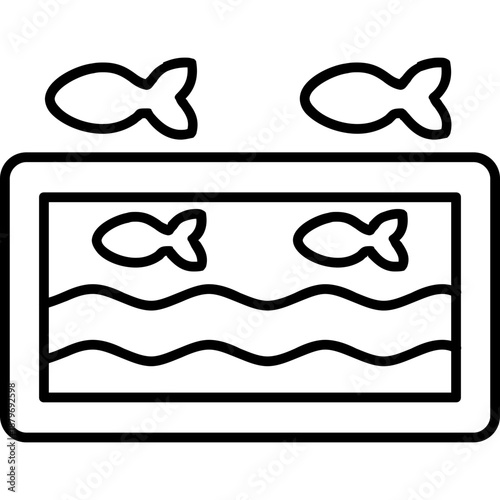 Smart Fish Pond Icon