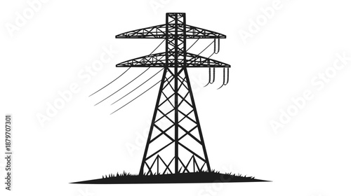 Electricity Pylon Transmission Tower Structure 1.