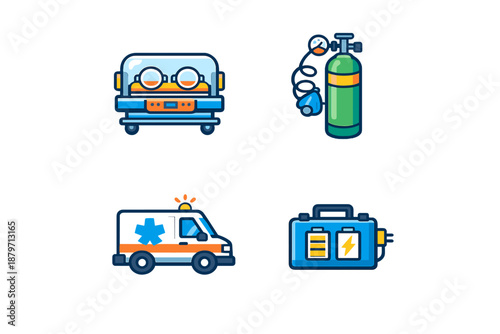 Medical Equipment Icons