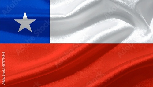 Oil-paint textured illustration of the Chile flag, blue square with white star and red white fields, flowing fabric motion, soft folds, bold contrast, expressive brush strokes, dramatic lighting. Free Download Oil-paint textured illustration of the Chile flag, blue square with white star and red white fields, flowing fabric motion, soft folds, bold contrast, expressive brush strokes, dramatic lighting. - GFXLoad
