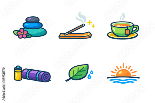 Spa and Wellness Icons