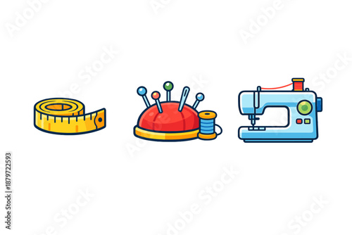 Sewing Tools Icons
