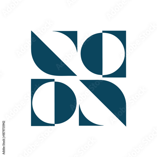 Artistic Wooden Bookshelf Display Design