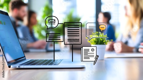 Digital Qualitative Research and Focus Group Data Analysis in Modern Office