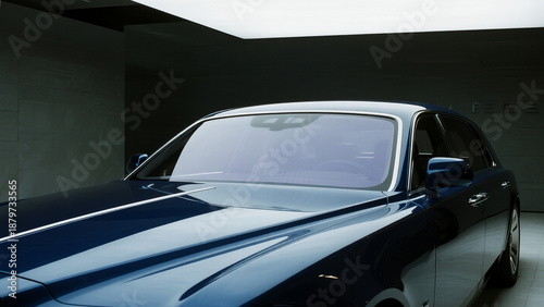  a futuristic ultra-luxury limousine