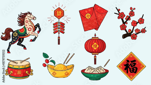 Emblems of Abundance: The Philosophical Meaning and Digital Power of Chinese New Year 2026 Icons