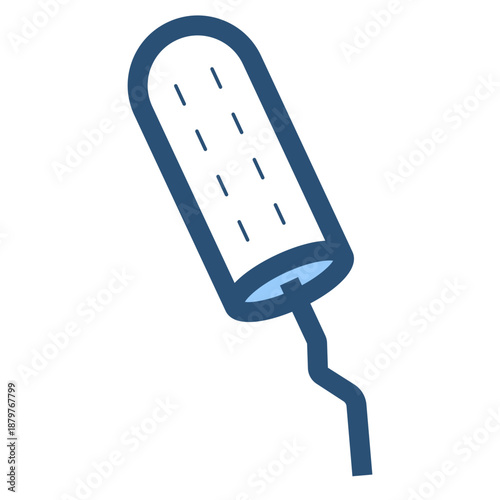 menstrual product tampon icon