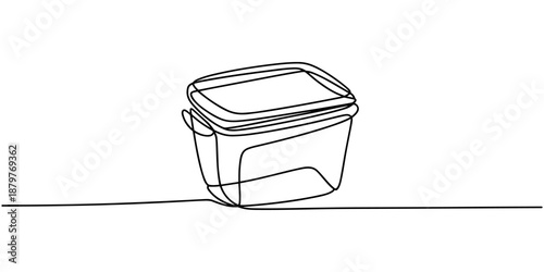 box package icon delivery line gift storage cardboard doodle continuous container. outline box package icon carton illustration warehouse cargo single parcel open post pack creative sketch product one