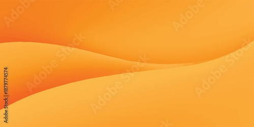 A soft, abstract background with a gentle orange gradient fading to white. Translucent, flowing white waves and smooth curves create an elegant and modern design.