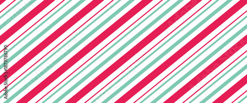 Seamless pattern. Pink-red stripes on white background. Striped diagonal pattern for printing on fabric, paper, wrapping, scrapbooking, websites Background with slanted lines Vector illustration