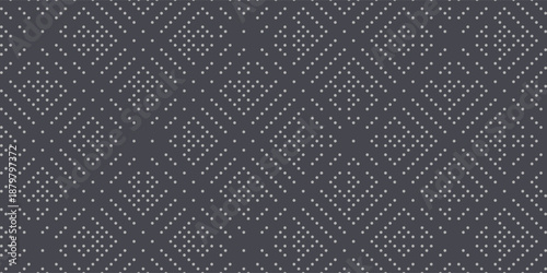 Halftone circular Pattern Vector Abstract Geometric Technology Background. Retro Colored Half Tone Hexagons Texture. Minimal Style Dynamic Tech.Wallpaper. Eps10