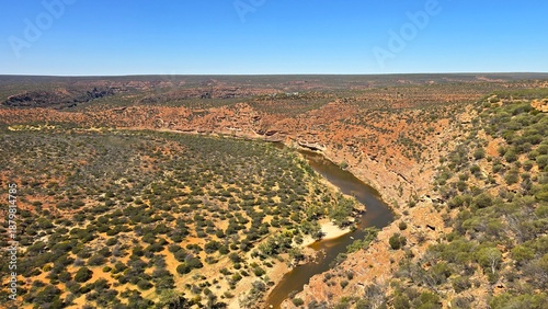 Murchison River Gorge Landscape, Kalbarri National Park, Australia