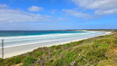 Vivonne Bay beach with clear waters, Kangaroo Island, South Australia