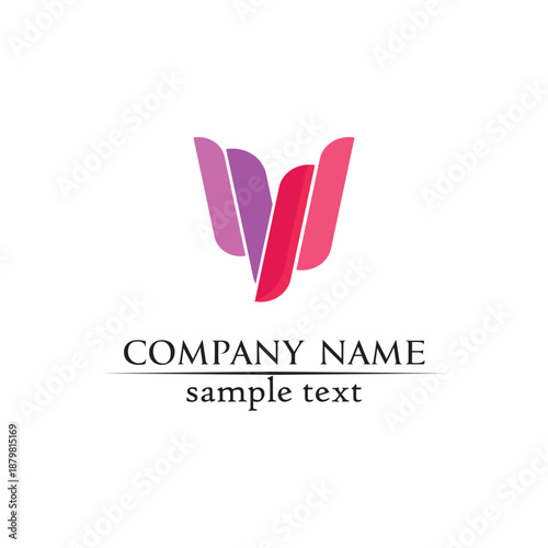 Business Finance professional logo template vector icon