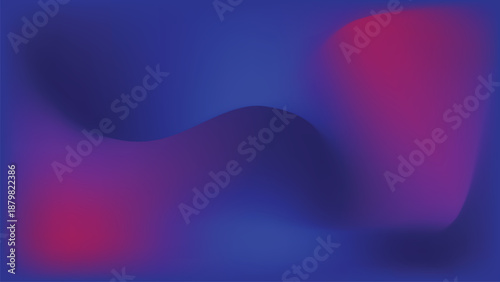 Abstract fluid background with blue and purple 3D wave shapes. Modern liquid gradient mesh design for landing pages, technology websites, creative posters, and digital wallpaper.