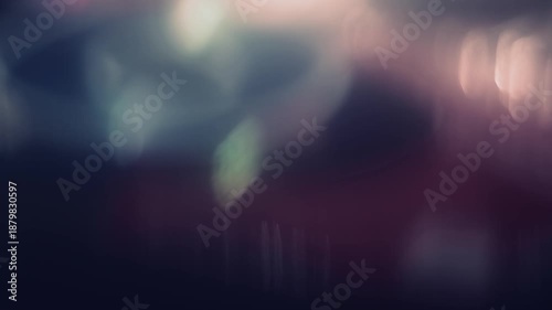 Light leaks for christmas holiday celebration video