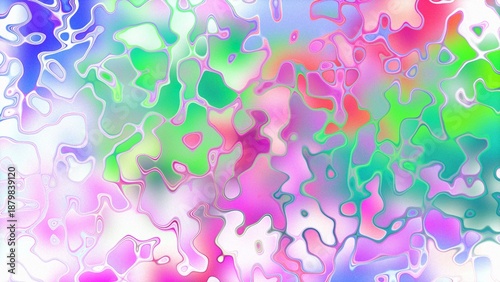 Abstract organic liquid texture with flowing amorphous shapes and expressive digital surface