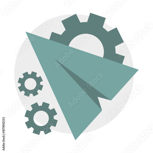 Comparison board illustration. Professional planning assignments. Qualitative checkmark Vector. Organization schedule papers.