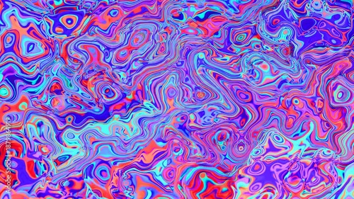  Abstract Liquid waves motion flowing background Seamless looping Multicolour Color Liquid Reflection  background Video animation Ultra HD 4K 3840x2160